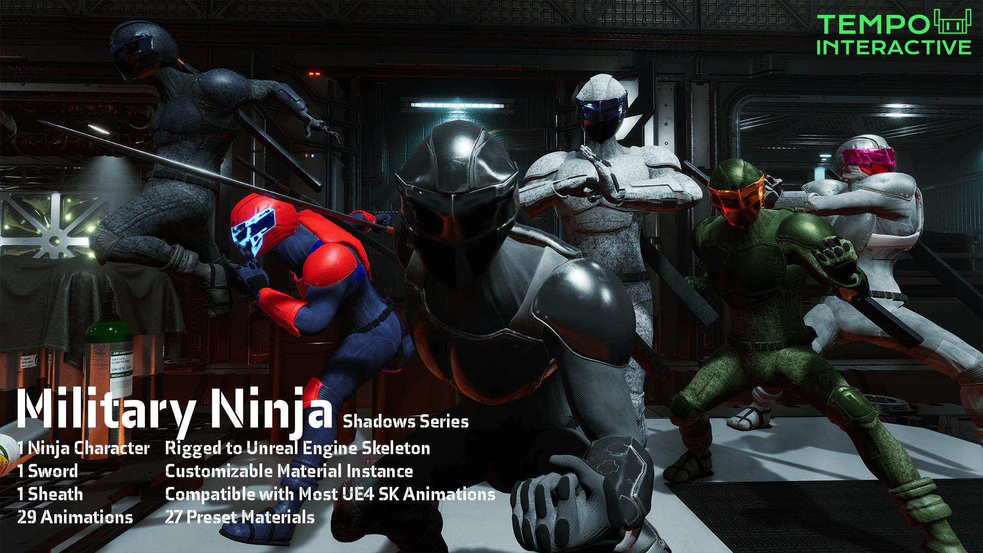 Military Ninja - Shadows Series (all ver.)