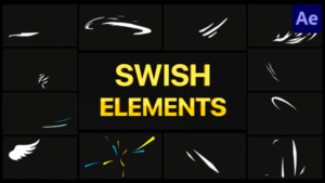 Dynamic Hand-Drawn Swish Elements Pack