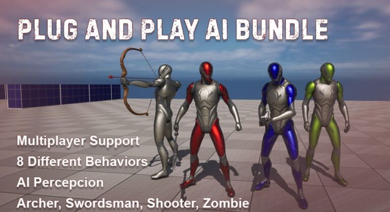 Plug Ai Mod Plug and Play AI Bundle | Unreal Monster