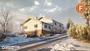 American Drive | Modular Winter House with Interior