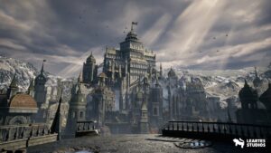 Black Fantasy Castle Environment