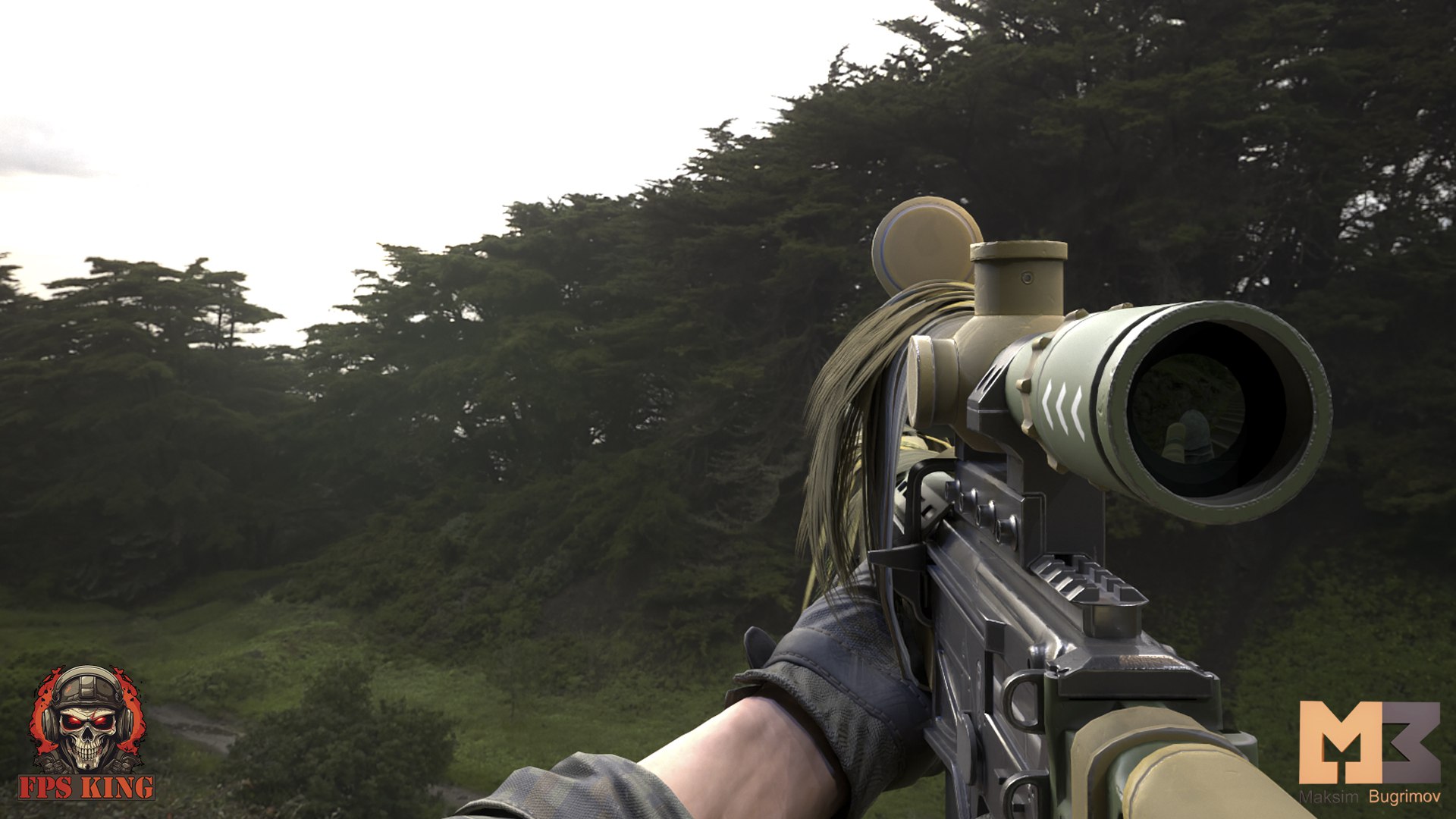 FPS Sniper Rifle 03 (Animations) | Unreal Monster
