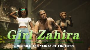Black Girl Zahira African Female Character NPC VRHC
