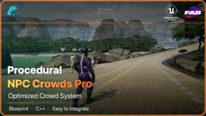 Procedural NPC Crowds Pro v3.1 (5.6-5.7)